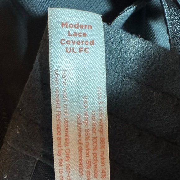 Cacique Modern Lace Covered Unlined Bra - Picture 9 of 9